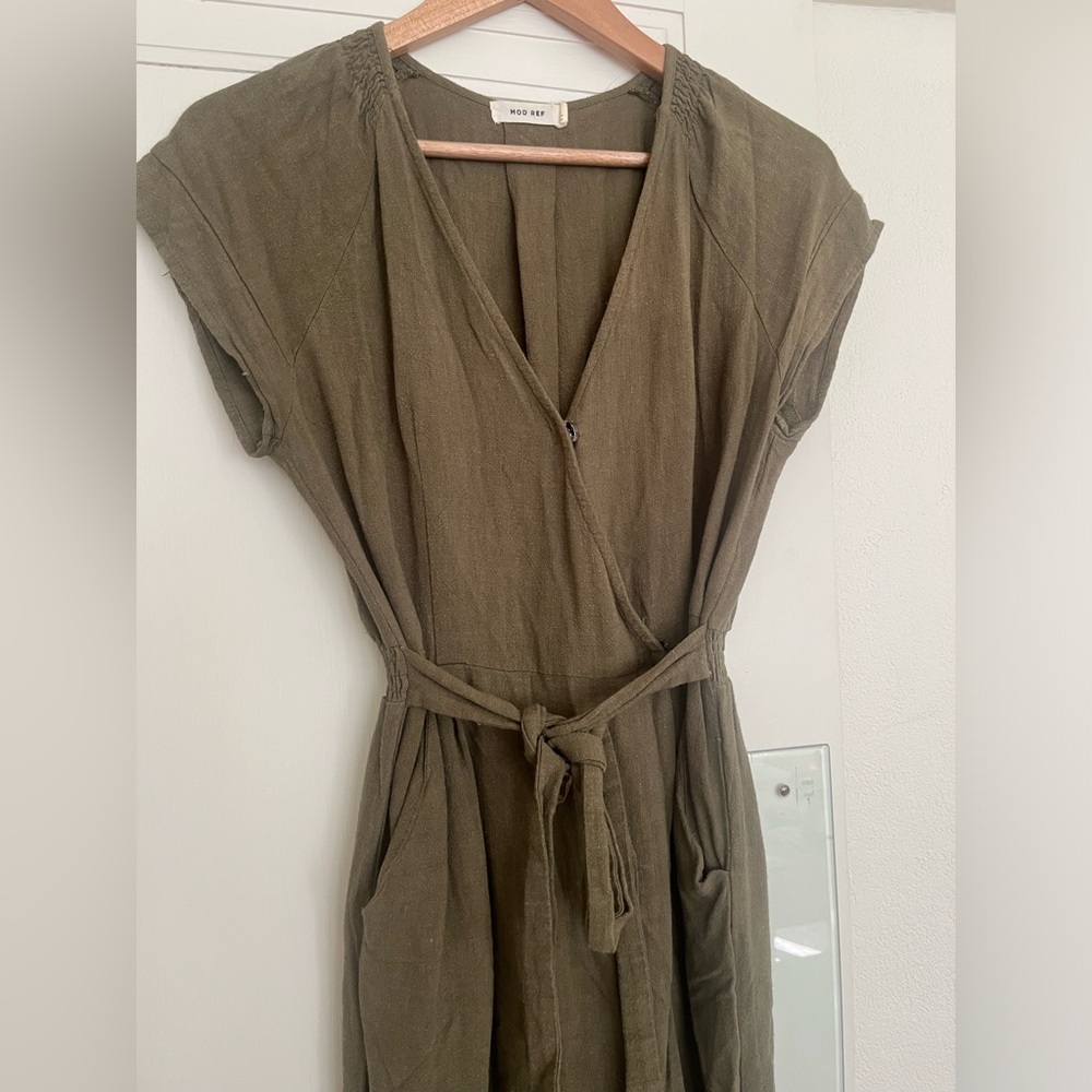 Mod Ref Green Jumpsuit - Picture 10 of 11